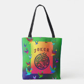 Joker träumt Taschen-Tasche Tasche (Rückseite)