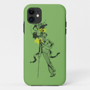 Joker und Batman Comic Collage Case-Mate iPhone Hülle