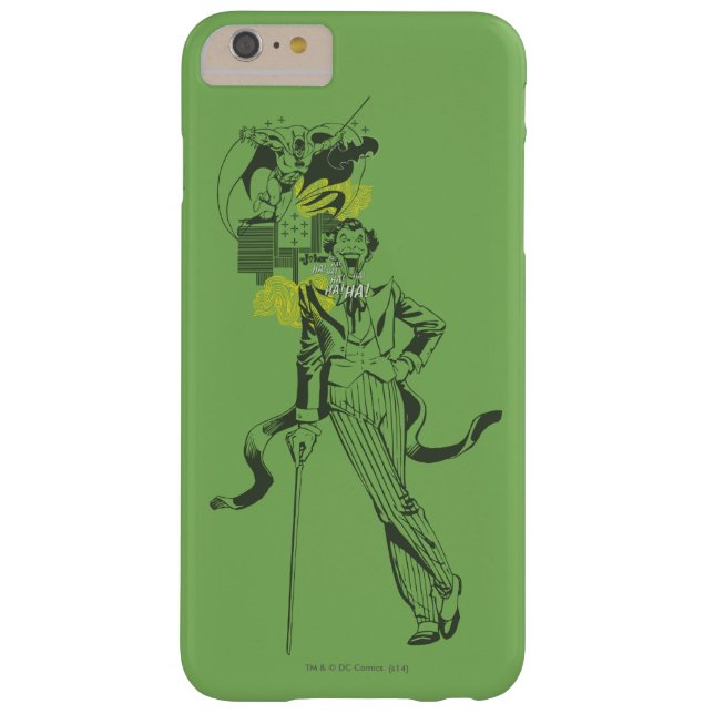 Joker und Batman Comic Collage Case-Mate iPhone Hülle (Rückseite)