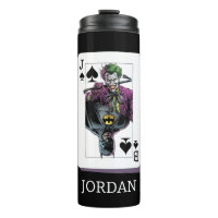 Joker und Batman Pik Spielkarte Illustration