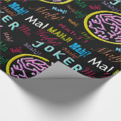 Joker-Verpackungs-Papier Milliamperestunde Jongg Geschenkpapier (Ecke)