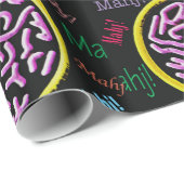 Joker-Verpackungs-Papier Milliamperestunde Jongg Geschenkpapier (Rolleneckpunkt)