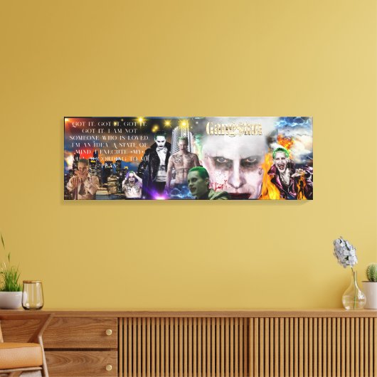 Joker wild leinwanddruck (Insitu (Wohnzimmer))