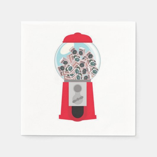 Jokerball Machine Napkins Serviette (Vorderseite)