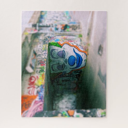 JokerGraffiti - Straßen-Kunst - Mailand -16x20 - Puzzle (Vertikal)