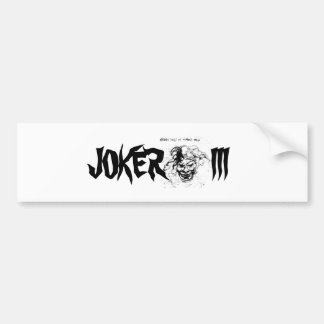 JokerIII, JOKER      III Autoaufkleber