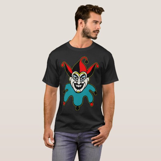 JokerKartenvorderseite T-Shirt (Vorne ganz)