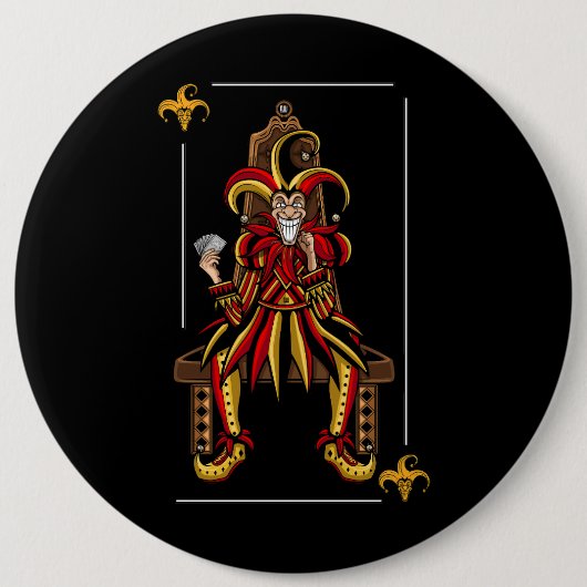 Jokers Wild Button (Vorderseite)