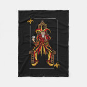 Jokers Wild Fleecedecke (Vorderseite)