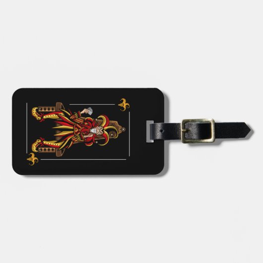 Jokers Wild Gepäckanhänger (Vorderseite horizontal)