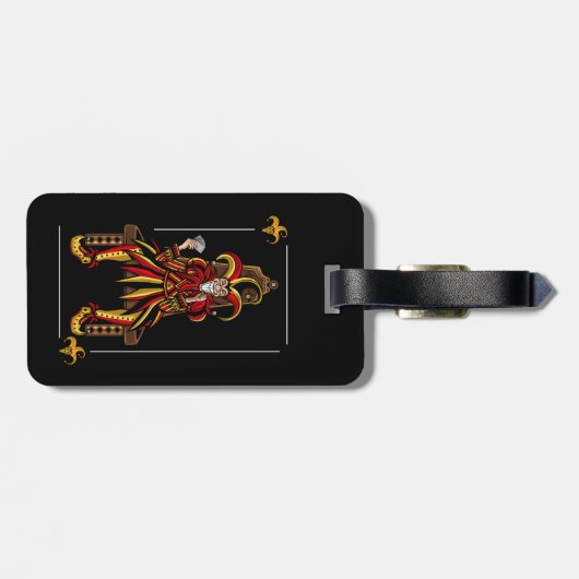 Jokers Wild Gepäckanhänger (Rückseite horizontal)