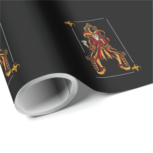 Jokers Wild Geschenkpapier (Rolleneckpunkt)