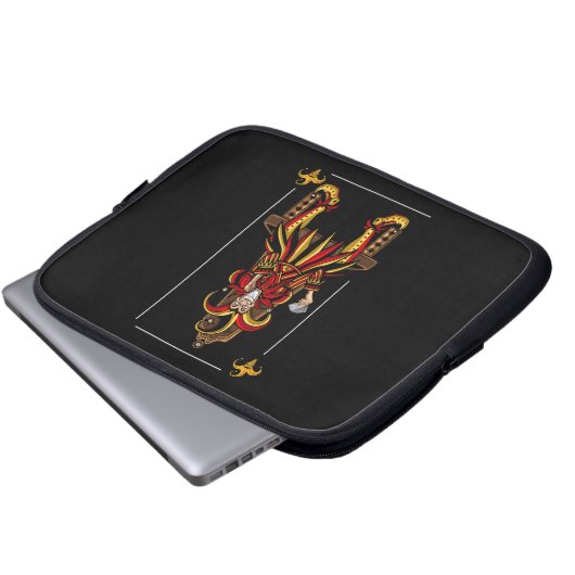 Jokers Wild Laptopschutzhülle (Vorne Knopf)