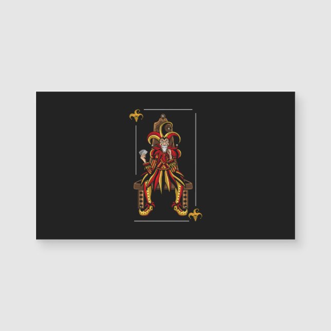 Jokers Wild Magnetkarte (Vorderseite)