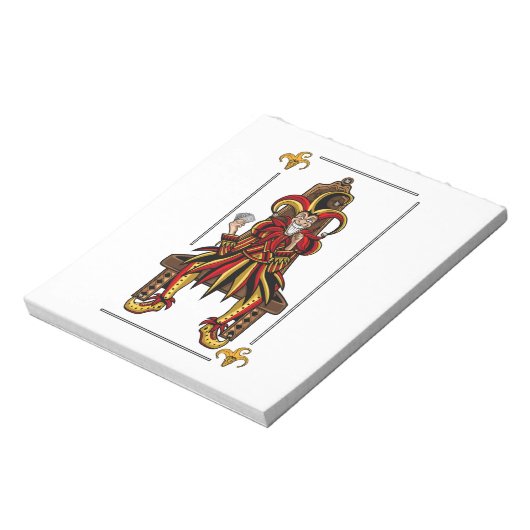 Jokers Wild Notizblock (Rotiert)