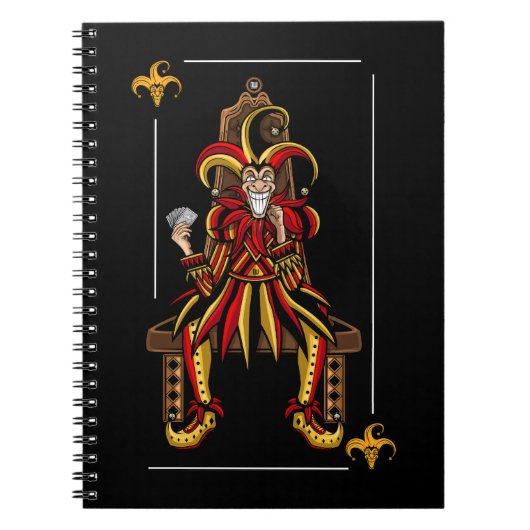 Jokers Wild Notizblock (Vorderseite)