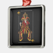 Jokers Wild Ornament Aus Metall (Links)