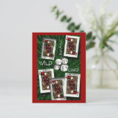 Jokers Wild Postkarte (Stehend Vorderseite)