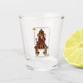 Jokers Wild Schnapsglas (Vorderseite)