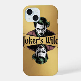 Joker's Wild - Selten gibt Apple iPhone 15 Fall Hülle