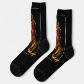 Jokers Wild Socken (Linkes Detail)