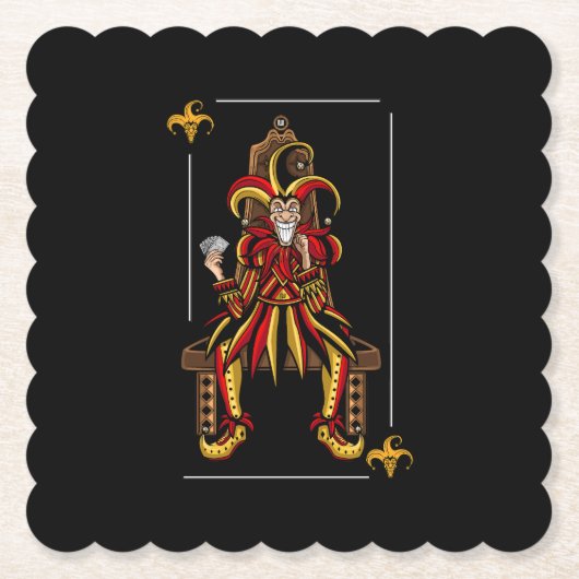 Jokers Wild Untersetzer (Vorderseite)