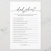 Jokes Baby Showgame Vater (Vorderseite)