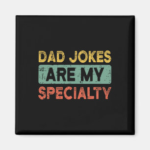 Jokes Fathers Day Retro Funny Papa Grotto Magnet