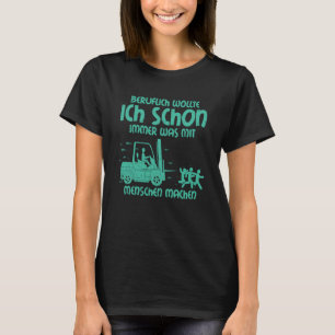 Jokes Gabelstaplerstapler-Quotenstapler-Stapler T-Shirt