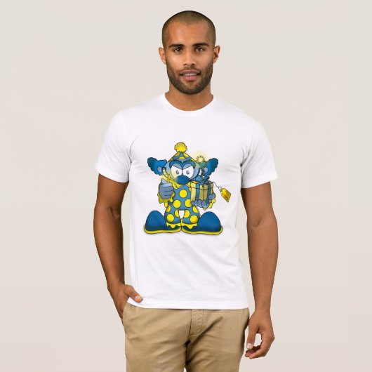 Jokey Clown (Light Shirt) T-Shirt (Vorne ganz)