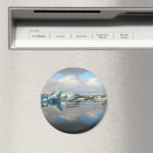 Jokulsarlon-Eisberg-Bodenreflektionsmagnet Magnet (In Situ (Geschirrspüler))