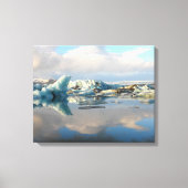 Jokulsarlon Eisberg Leinwand (Vorderseite)