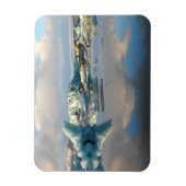 Jokulsarlon-Eisberg-rechteckiger Magnet (Vertikal)