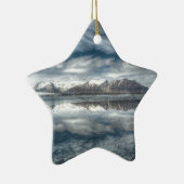 Jokulsarlon Glazial- Lagune, Island Keramik Ornament (Rechts)