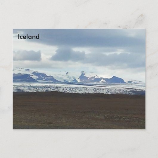 Jökulsárlón Gletscherlagune, Südost-Island Postkarte (Vorderseite)