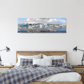 Jokulsarlon Gletschersee in Island, Leinwand (Insitu (Schlafzimmer))