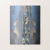 Jokulsarlon Gletschersee in Island-Puzzlespiel Puzzle (Vertikal)