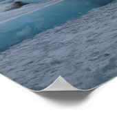 Jökulsárlón Iceland Poster (Ecke)