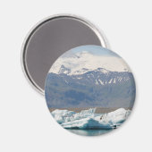 Jokulsarlon Island Magnet (Vorderseite/Rückseite)