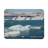 Jokulsarlon Island Magnet (Horizontal)