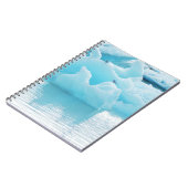 Jökulsárlón Seeschwalben Notizblock (Linke Seite)