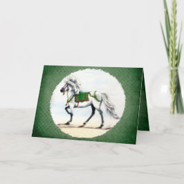 Jol Christmas Icelandic Horse Karte