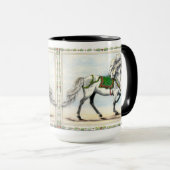 Jol Christmas Icelandic Horse Tasse (VorderseiteRechts)