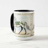 Jol Christmas Icelandic Horse Tasse (Vorderseite Links)