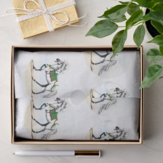 Jol Holiday Icelandic Pferd Seidenpapier (Geschenk)