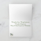 Jol Icelandic Horse Holiday Feiertagskarte (Innenseite)