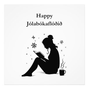 Jolabokaflod - Island Book Flood Fotodruck