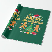 Jolabokaflod - Island Book Flood Geschenkpapier (Ungerollt)