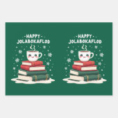 Jolabokaflod - Island Book Flood Geschenkpapier Set (Vorderseite 3)