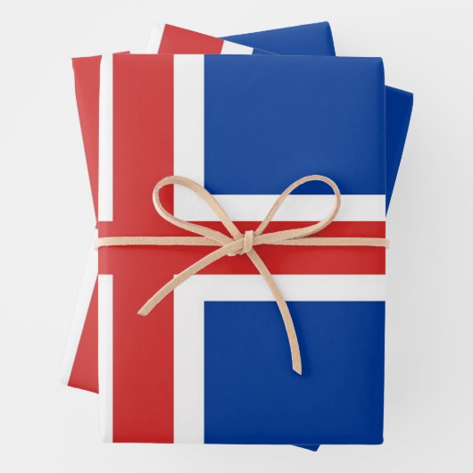 Jolabokaflod - Island Book Flopping Paper Geschenkpapier Set (Beispiel)